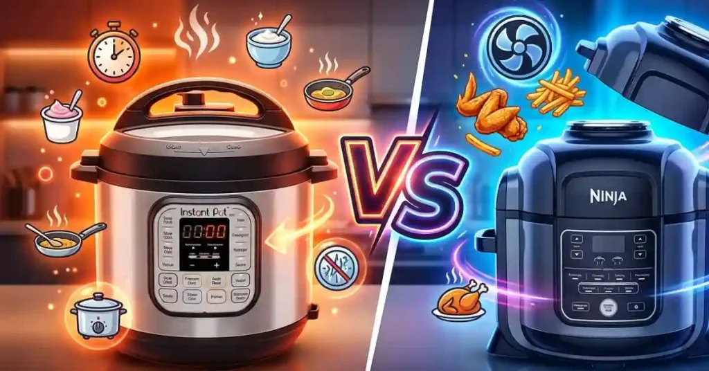 Instant Pot 11 in 1 vs Ninja Foodi