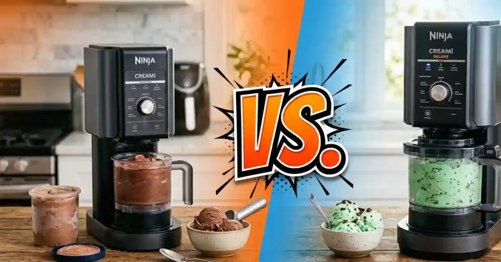 Ninja Creami vs Ninja Creami Deluxe