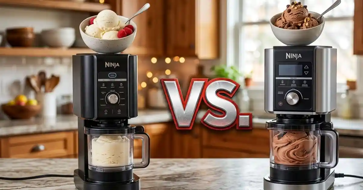 Ninja Creami vs Ninja Creami Deluxe