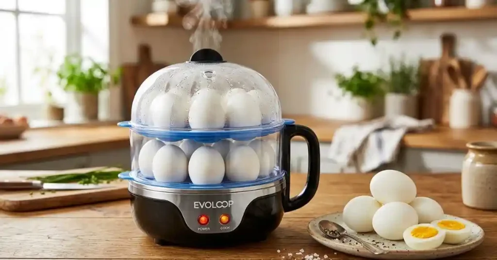 Evoloop Rapid Egg Cooker Electric 12 Eggs Capacity Review
