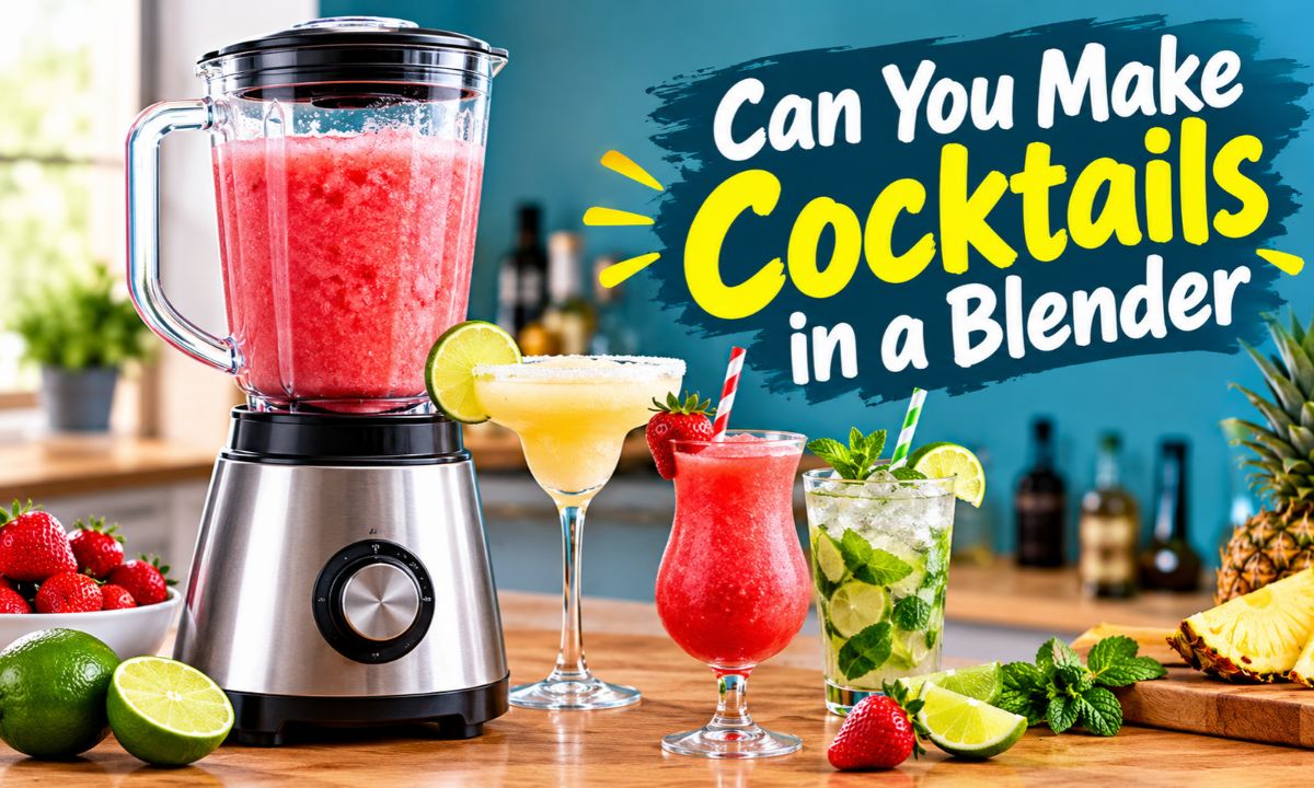 Can You Make Cocktails in a Blender