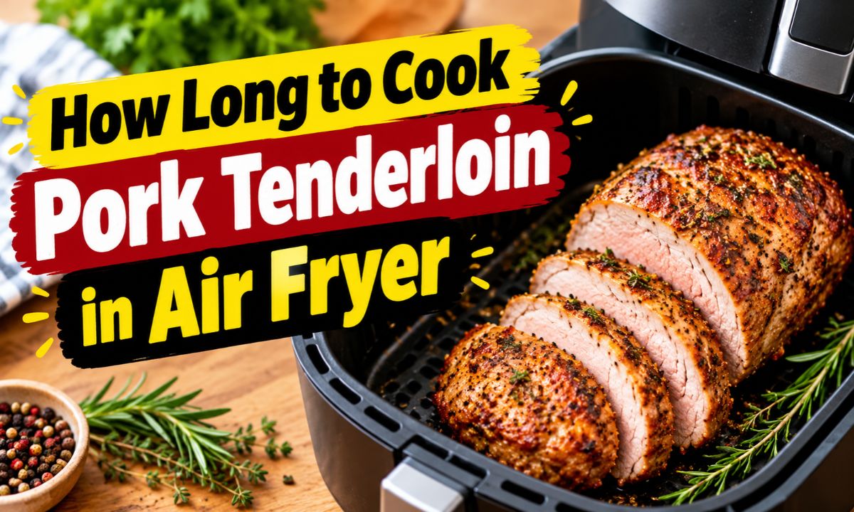 How Long to Cook Pork Tenderloin in Air Fryer