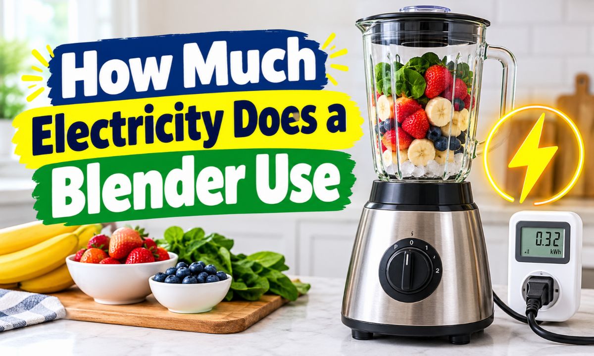 How Much Electricity Does a Blender Use