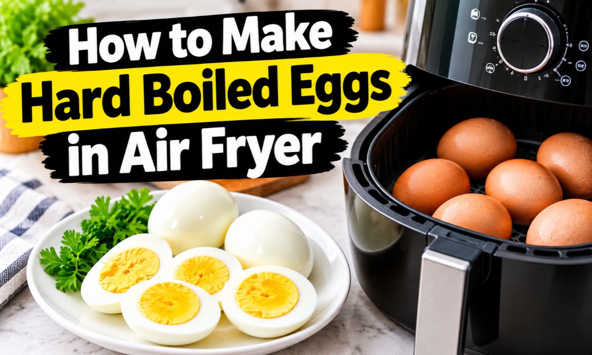 How to Make Hard Boiled Eggs in Air Fryer