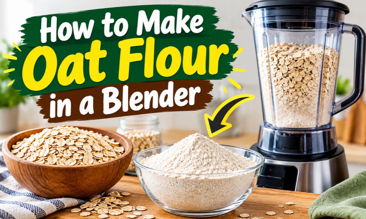 How to Make Oat Flour in a Blender