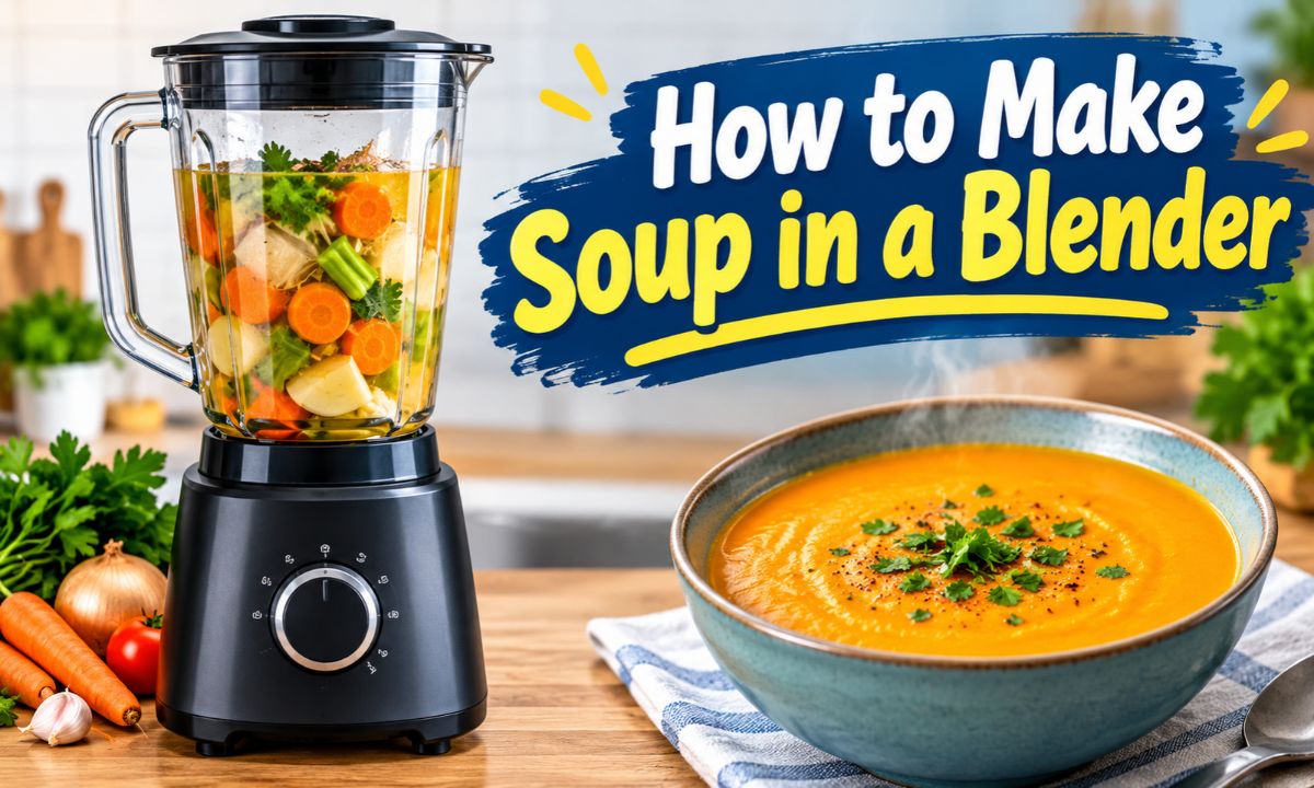 How to Make Soup in a Blender