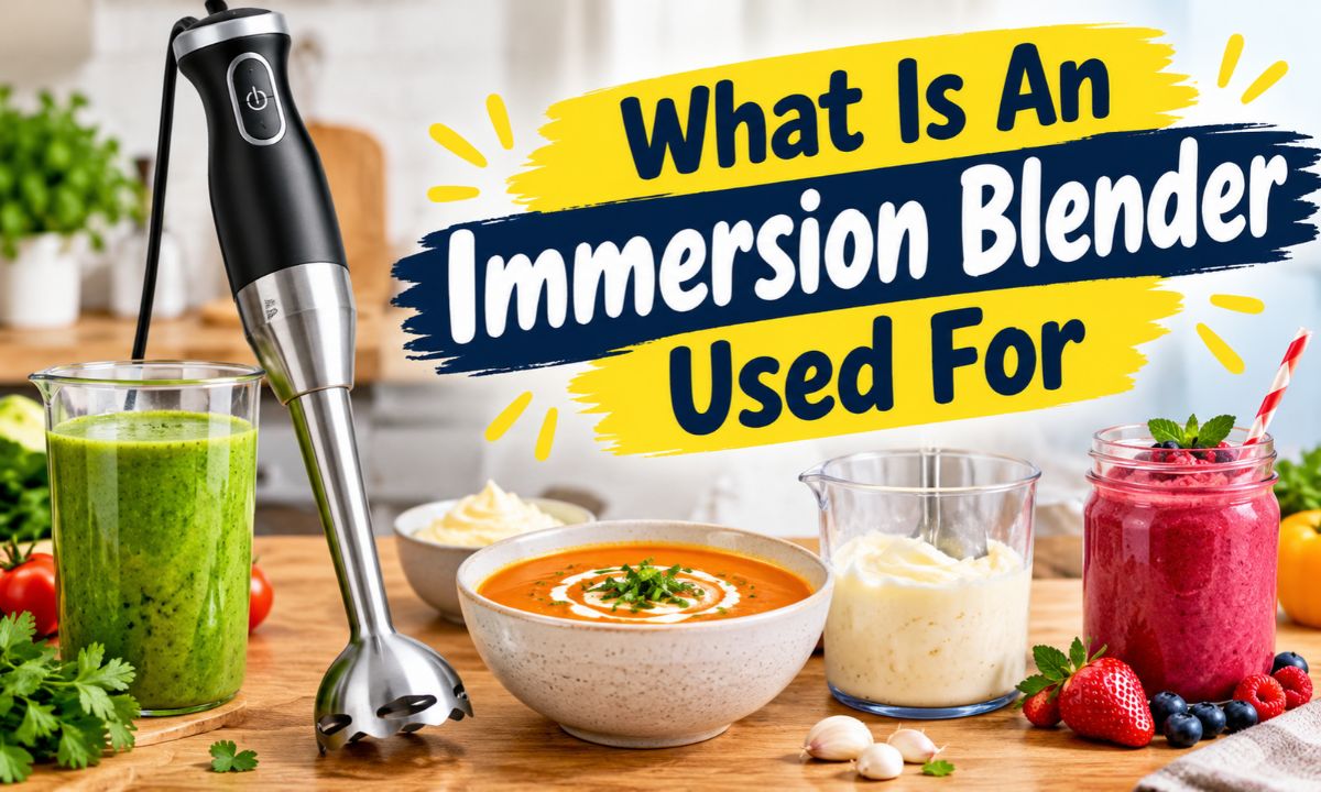 What Is An Immersion Blender Used For
