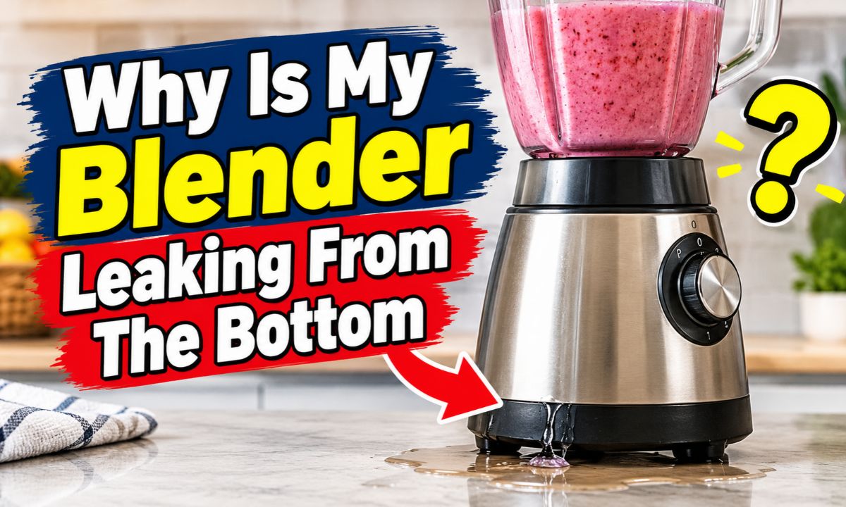 Why Is My Blender Leaking From The Bottom